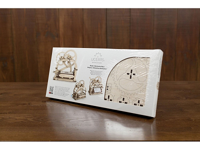 3D-ПАЗЛ UGEARS Механическая Шкатулка