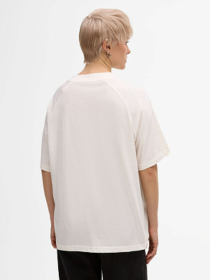 Футболка унисекс оверсайз T2, молочно-белая