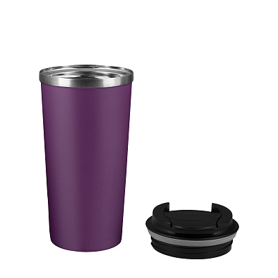 Термокружка вакуумная Palermo, фиолетовая