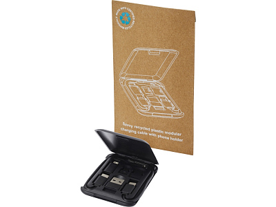 Модульный кабель для зарядки с держателем для мобильного телефона Savvy