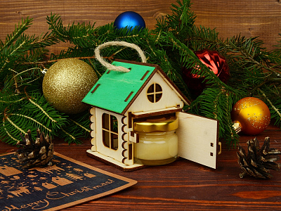 Игрушка-упаковка Домик