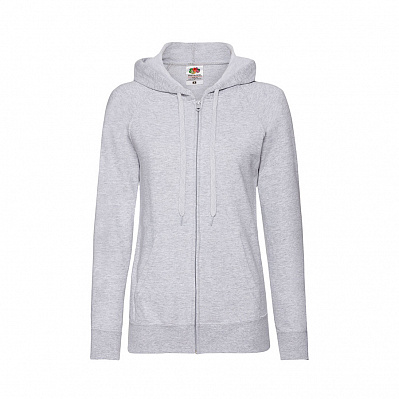 Толстовка женская без начеса LADIES LIGHTWEIGHT HOODED SWEAT 240 (Серый)