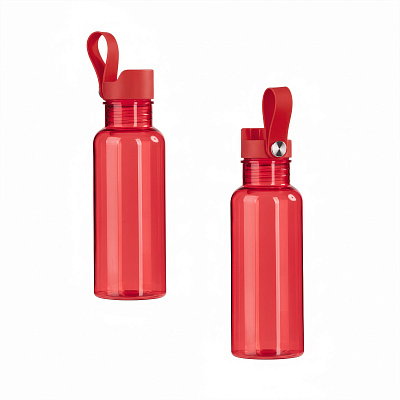 Бутылка для воды "Ариэль" 600 мл  (Красный)