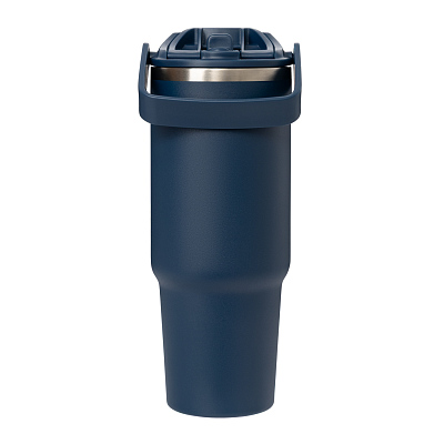 Термокружка вакуумная Монтана (Montana), синяя