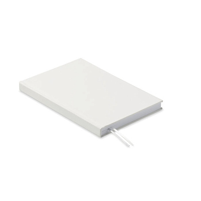 A5 recycled journal notebook (Белый)