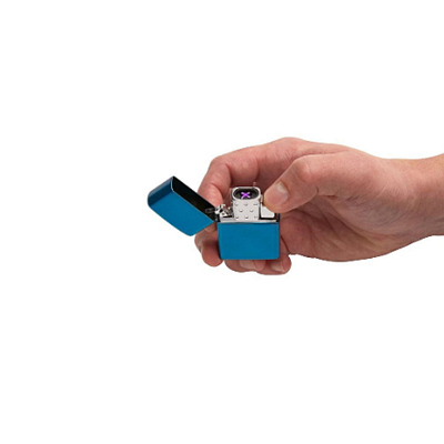 Электронный вставной блок для широкой зажигалки Zippo, нержавеющая сталь