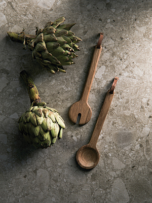 Деревянные приборы для сервировки VINGA Alcamo, 2 шт.