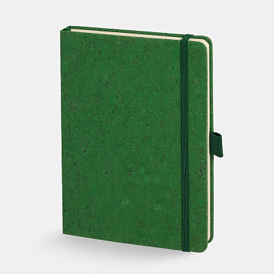 Блокнот Cork County  (Зеленый)