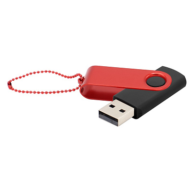 Флешка Designer To Go 2.0 USB 16Gb  (Черный/красный)