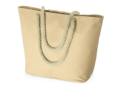 Сумка Seaside для шопинга и пляжа с широким дном (Натуральный)