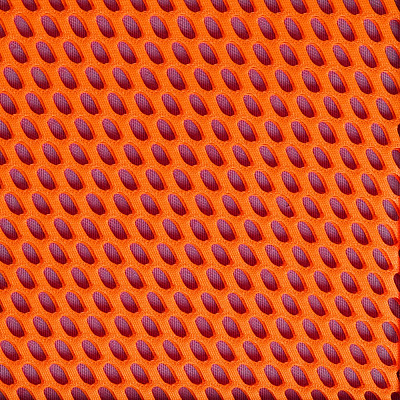 Заготовка из крупной сетки Rete, XL, оранжевый неон