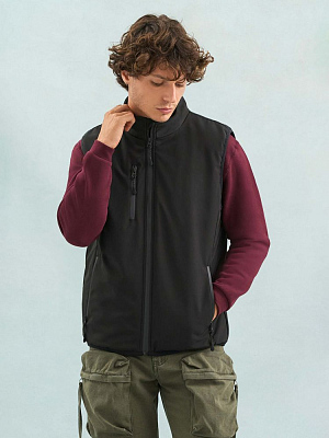 Жилет софтшелл унисекс Falcon BW, синий