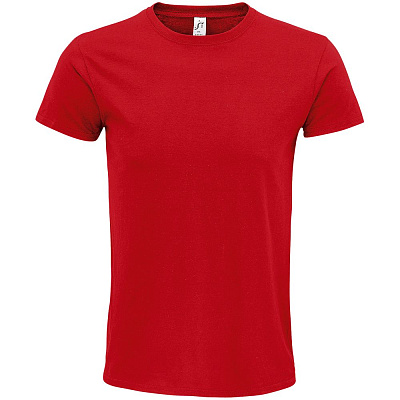 Футболка унисекс Epic, белая (Красный)