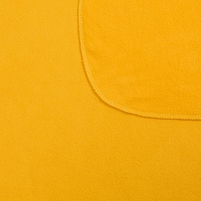 Флисовый плед Warm&Peace XL, желтый
