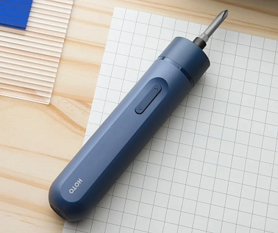 Аккумуляторная отвертка HOTO Screwdriver Lite, синий