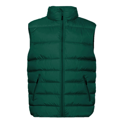 Жилет мужской STAN утепленный таффета 210T,65, 82 (Тёмно-зелёный)