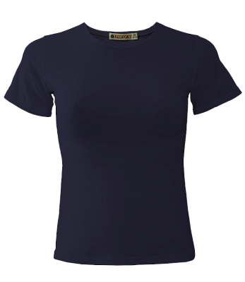 Футболки REDFORT женская стрейч (Темно-синий)