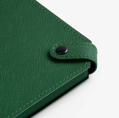 Ежедневник Espresso, недатированный, зеленый