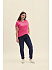 Футболка женская FOTL Lady-Fit Valueweight T - Фото 3