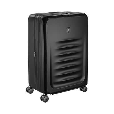 Чемодан VICTORINOX Spectra™ 3.0 Exp. Large Case, чёрный, поликарбонат Sorplas™, 51x32x75 см, 103 л