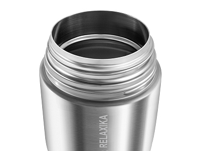 Термос для еды Relaxika 301 в чехле, 500 мл