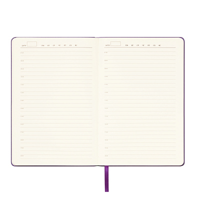Ежедневник Спарк (Spark) недатированный, фиолетовый (без упаковки, без стикера)