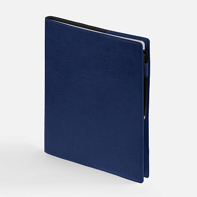 Ежедневник в суперобложке Brave Book, недатированный, темно-синий (Тёмно-синий)