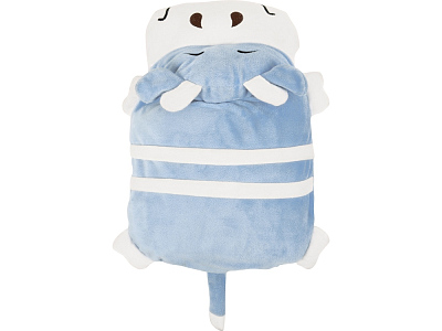 Подушка-плед Бычок из флиса 