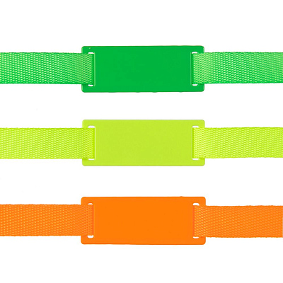 Шильдик металлический Kova, зеленый неон