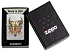 Зажигалка ZIPPO Rick Rietveld с покрытием Street Chrome, латунь/сталь, серебристая, 38x13x57 мм - Фото 6
