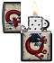 Зажигалка ZIPPO Dragon Ace с покрытием Black Matte, латунь/сталь, чёрная, матовая, 38x13x57 мм - Фото 2
