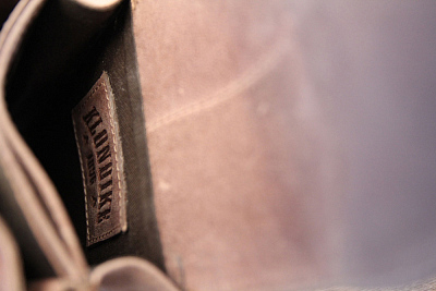 Сумка на пояс KLONDIKE «Bobby», натуральная кожа в светло-коричневом цвете, 12 х 17 х 5,5 см