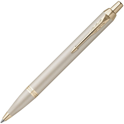 Ручка шариковая Parker IM Professionals Monochrome Champagne, золотистая (Золотистый)