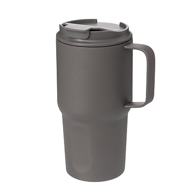 Термокружка вакуумная Aventura, серая