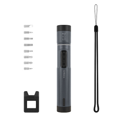 Аккумуляторная отвертка Rombica MyKit S1, белый