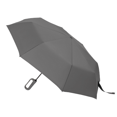 Зонт складной Азимут (Azimut), серый