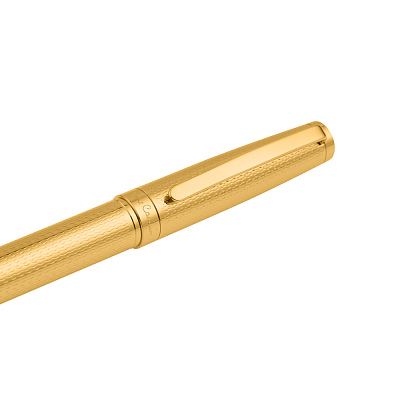 Ручка перьевая Pierre Cardin GOLDEN. Цвет - золотистый.Упаковка B-1