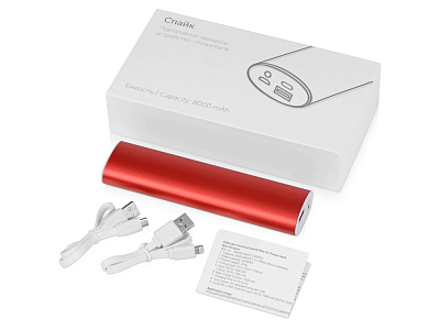 Внешний аккумулятор Спайк, 8000 mAh