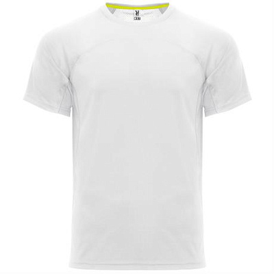 Спортивная футболка MONACO унисекс, БЕЛЫЙ S (Белый)