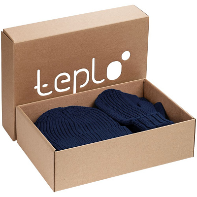 Набор Nordkyn Full Set с шарфом  (Синий)