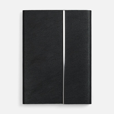 Ежедневник Petrus Flap, недатированный, черный (Чёрный)