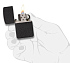 Зажигалка ZIPPO 1941 Replica, латунь с покрытием Black Crackle, черный, матовая, 38x13x57 мм - Фото 4
