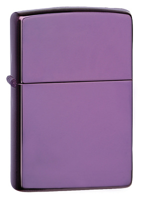 Зажигалка ZIPPO Classic с покрытием Abyss™, латунь/сталь, фиолетовая, глянцевая, 38x13x57 мм (Фиолетовый)