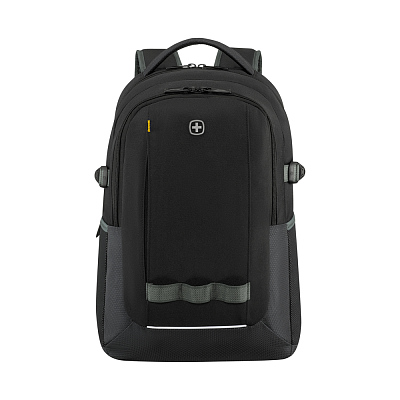 Рюкзак WENGER Ryde 16", черный, полиэстер, 32 x 21 x 47 см, 26 л