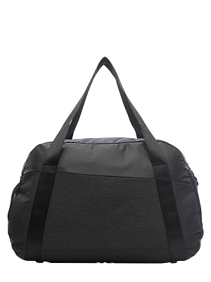 Сумка спортивная BUGATTI Universum 15'', графитовая, полиэстер меланж/тарпаулин, 54х14х33 см, 24 л