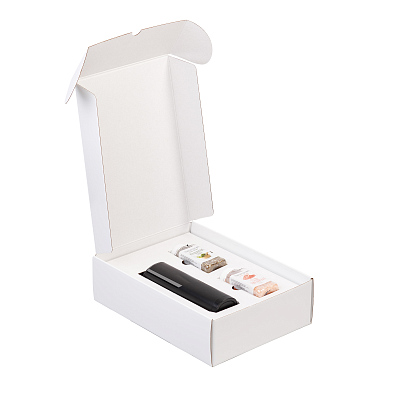 Набор "Модерн box 3in1", черный с белым