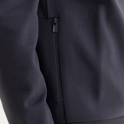 Толстовка на молнии Астин (Astin) антрацит, размер L