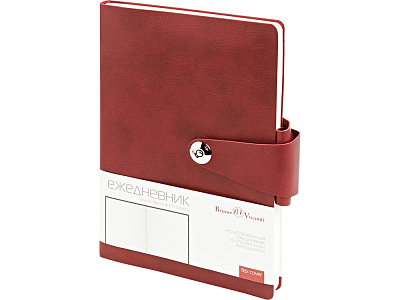Ежедневник недатированный А5 Primavera (Бордовый) Ежедневник недатированный А5 Primavera (Бордовый)